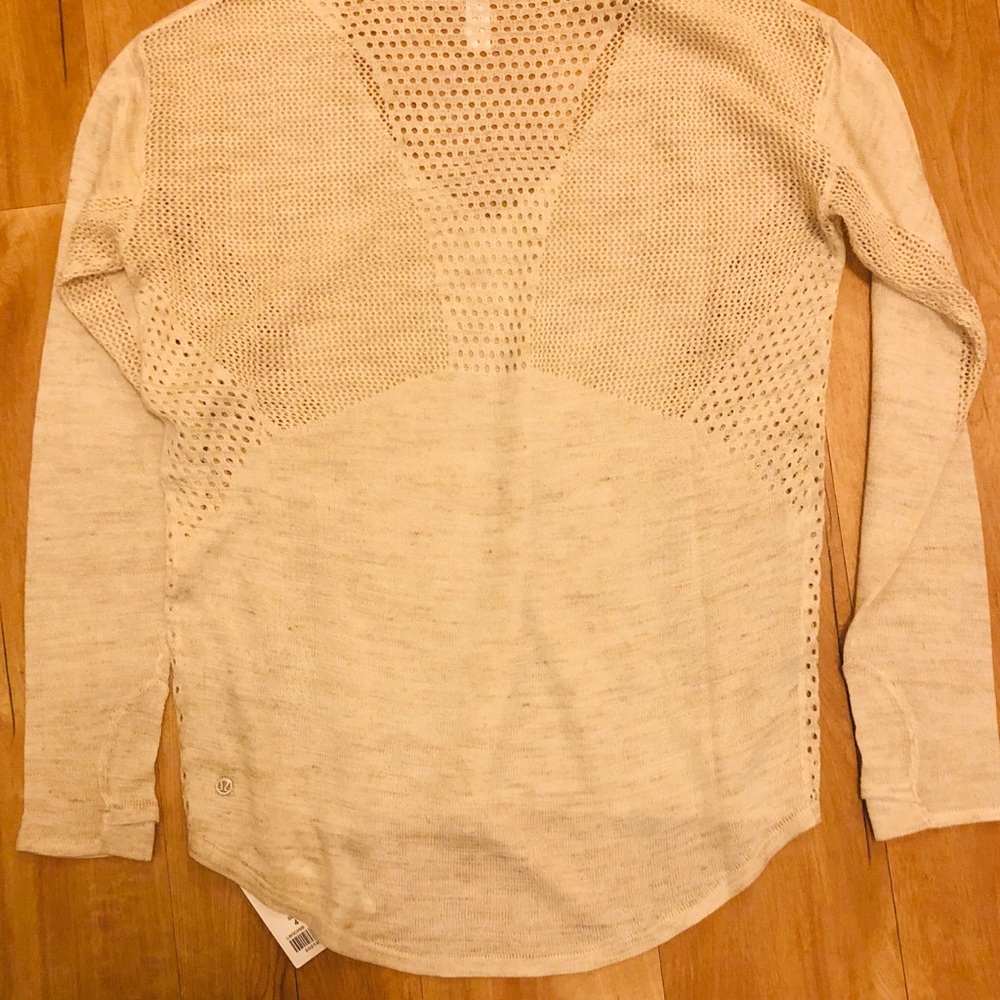Lululemon Still Movement Sweater Linen - Picture 6 of 6